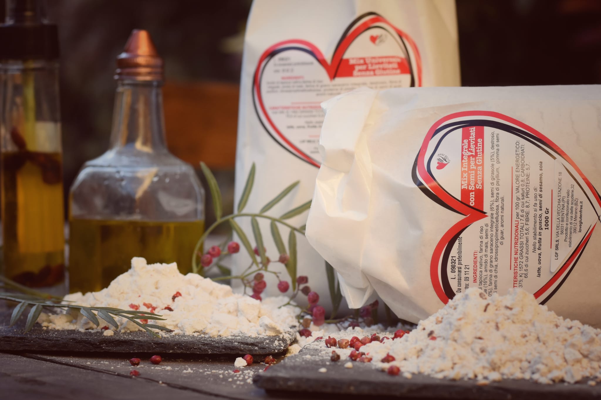 Mix integrale con semi senza glutine Love Gluten Free